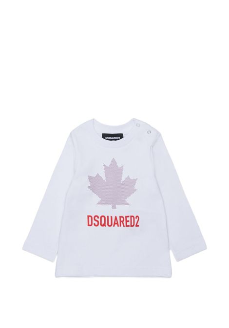 T-shirt con logo DSQUARED2 JUNIOR | DQ3502 D0AJ5DQ100